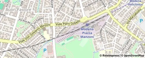 Mappa Modena