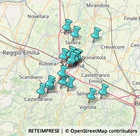 Mappa Viale Giovanni Amendola, 41124 Modena MO, Italia (9.575)