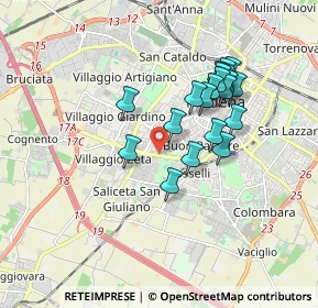 Mappa Viale Giovanni Amendola, 41124 Modena MO, Italia (1.5665)