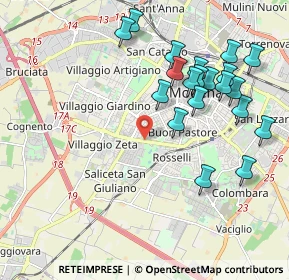 Mappa Viale Giovanni Amendola, 41124 Modena MO, Italia (2.163)