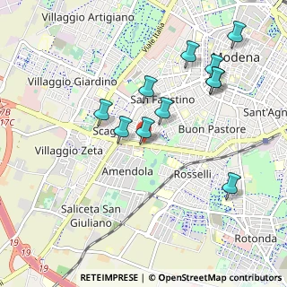 Mappa Viale Giovanni Amendola, 41124 Modena MO, Italia (0.97545)