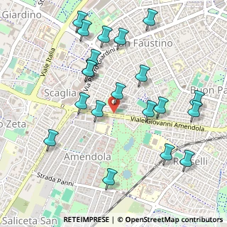 Mappa Viale Giovanni Amendola, 41124 Modena MO, Italia (0.5605)