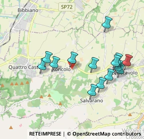 Mappa 42020 Quattro Castella RE, Italia (1.89786)