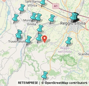 Mappa 42020 Quattro Castella RE, Italia (10.098)