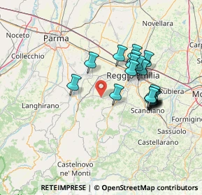 Mappa 42020 Quattro Castella RE, Italia (12.756)