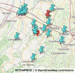 Mappa 42020 Quattro Castella RE, Italia (15.549)
