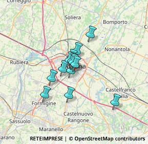 Mappa Via Piero Gobetti, 41124 Modena MO, Italia (4.09923)