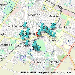 Mappa Via Piero Gobetti, 41124 Modena MO, Italia (0.711)