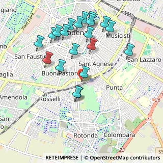 Mappa Via Piero Gobetti, 41124 Modena MO, Italia (1.0775)