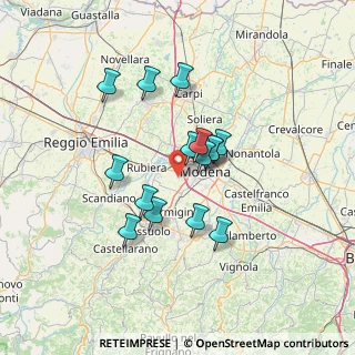 Mappa Str. Borelle, 41126 Modena MO, Italia (11.02733)