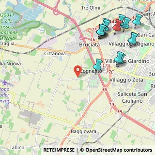 Mappa Str. Borelle, 41126 Modena MO, Italia (2.81267)