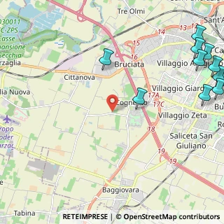 Mappa Strada Borelle, 41126 Modena MO, Italia (3.92)
