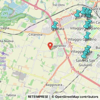 Mappa Strada Borelle, 41126 Modena MO, Italia (3.42167)