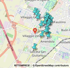 Mappa Via delle Costellazioni, 41126 Modena MO, Italia (0.7875)