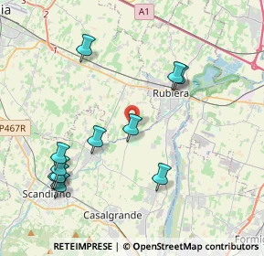 Mappa Via Madonna di Corticella, 42122 Reggio nell'Emilia RE, Italia (4.39727)