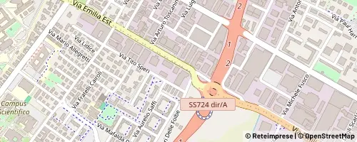 Mappa Modena
