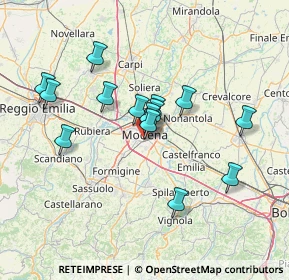 Mappa Largo Madre Teresa di Calcutta, 41125 Modena MO, Italia (12.51786)
