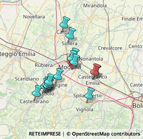 Mappa Via Imperia, 41125 Modena MO, Italia (12.0475)