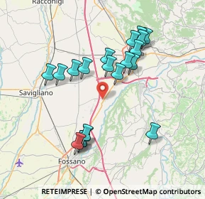 Mappa 12040 Cervere CN, Italia (7.2135)