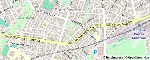 Mappa Modena