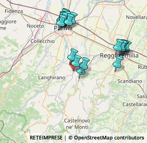 Mappa Via M. Delia, 43029 Traversetolo PR, Italia (16.244)