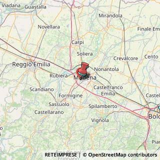 Mappa Via Bartolomeo Avanzini, 41126 Modena MO, Italia (49.38182)