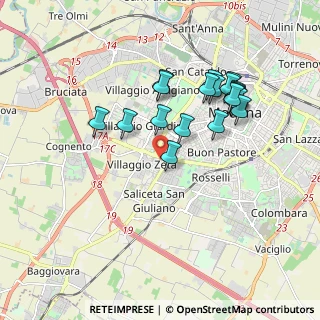 Mappa Via Bartolomeo Avanzini, 41126 Modena MO, Italia (1.7925)
