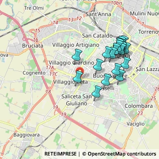 Mappa Via Bartolomeo Avanzini, 41126 Modena MO, Italia (1.9865)