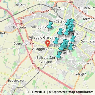 Mappa Via Bartolomeo Avanzini, 41126 Modena MO, Italia (1.80188)