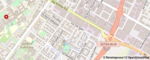Mappa Modena