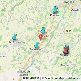 Mappa Via Goya, 42020 Quattro Castella RE, Italia (2.63)
