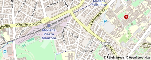 Mappa Modena