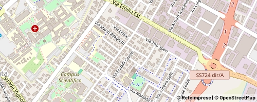 Mappa Modena