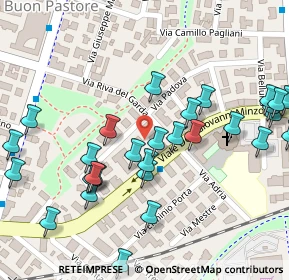 Mappa Viale Don G. Minzoni, 41125 Modena MO, Italia (0.14483)