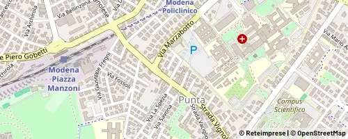 Mappa Modena