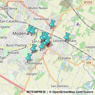 Mappa Via Emilia Est, 41122 Modena MO, Italia (1.23308)