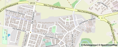 Mappa Quattro Castella