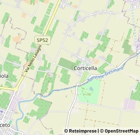 Mappa Via Paolo Monzani, 42122 Corticella RE, Italia (0.72174)