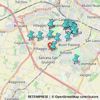 Mappa Via Carlo Forlanini, 41126 Modena MO, Italia (1.9205)