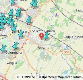 Mappa Via Riccardo Wagner, 41122 Modena MO, Italia (3.2445)