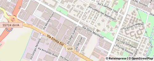 Mappa Modena