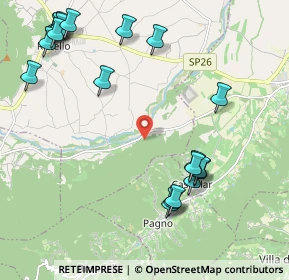 Mappa Via Comba Gavassa, 12036 Revello CN, Italia (2.6355)