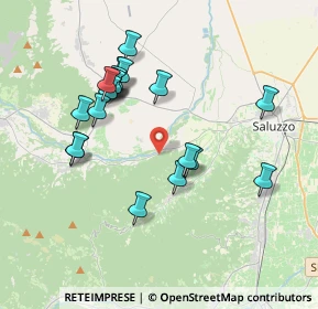 Mappa Via Comba Gavassa, 12036 Revello CN, Italia (3.6405)