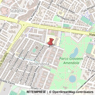 Mappa Via del Perugino, 59, 41125 Modena, Modena (Emilia Romagna)