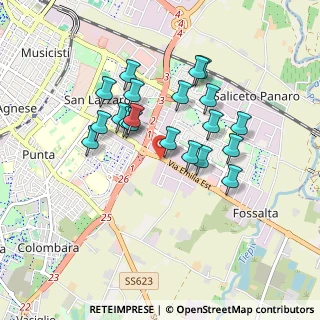 Mappa SS 9, 41126 Modena MO, Italia (0.7805)