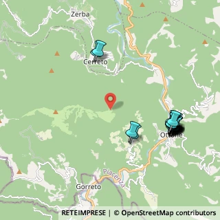 Mappa Strada Monte Alfeo, 29020 Zerba PC, Italia (2.41739)