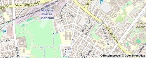 Mappa Modena