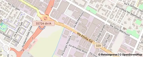 Mappa Modena