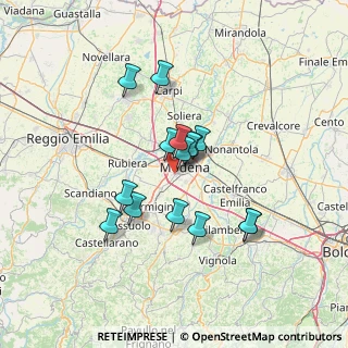Mappa Via Giardini, 41126 Modena MO, Italia (10.974)