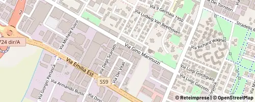Mappa Modena